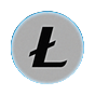 Litecoin LTC Logo f&uuml;r Krypto-Einzahlungen bei Jack Casino