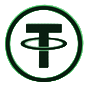 Tether USDT TRC20 Logo f&uuml;r stabile Krypto-Einzahlungen bei Jack Casino