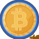 Bitcoin BTC Coin-Icon f&uuml;r Krypto-Einzahlungen im Jack Casino