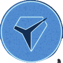 Toncoin TON Coin-Icon f&uuml;r Krypto-Einzahlungen im Jack Casino